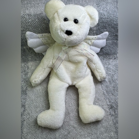 Ty Beanie Babies Herald The Angel Bear - Picture 6 of 14